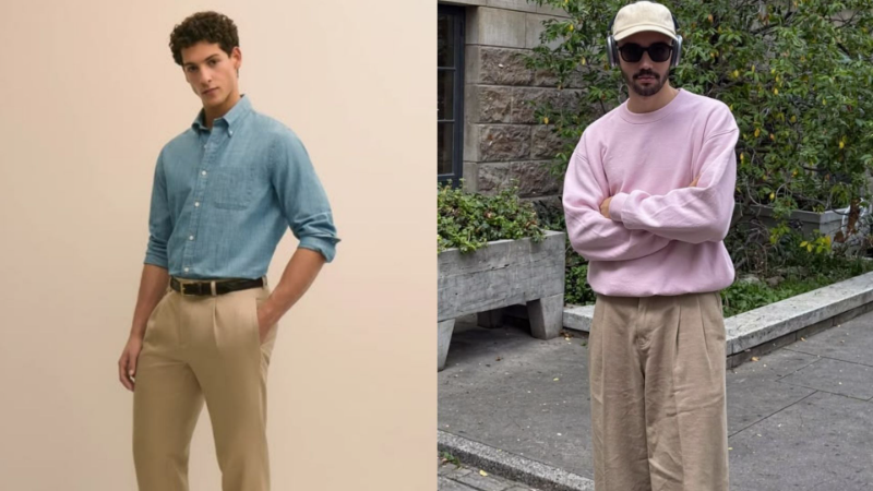 Warna Khaki Cocok dengan Warna Apa